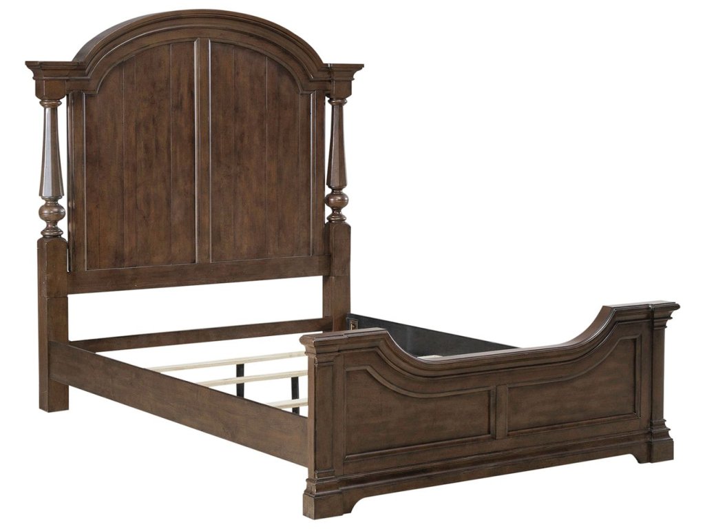 Queen Poster Bed - image 1