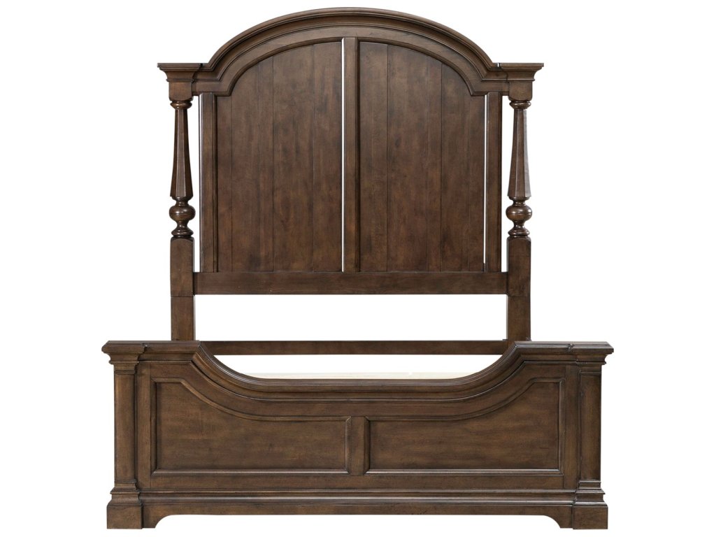 Queen Poster Bed - image 2