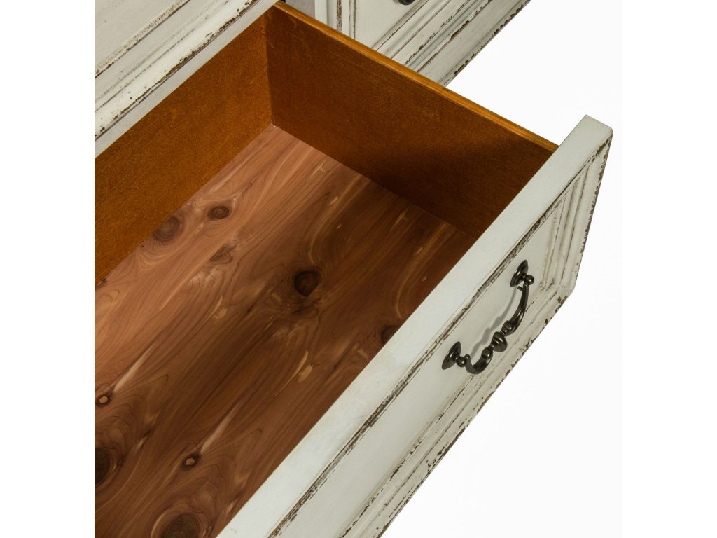 King California Panel Bed, Dresser & Mirror - image 11