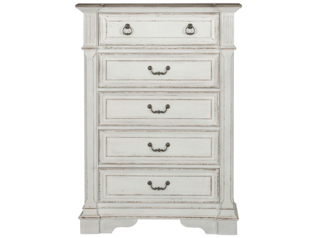 King California Panel Bed, Dresser & Mirror, Chest, Night Stand - image 4