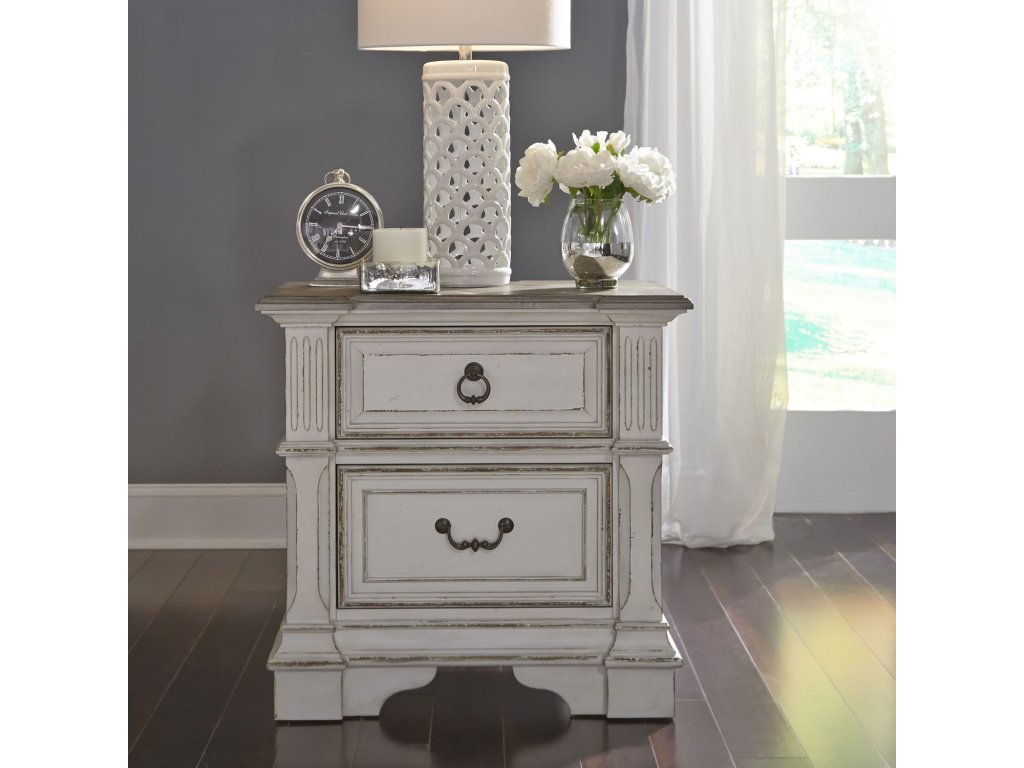 King California Panel Bed, Dresser & Mirror, Night Stand - image 4