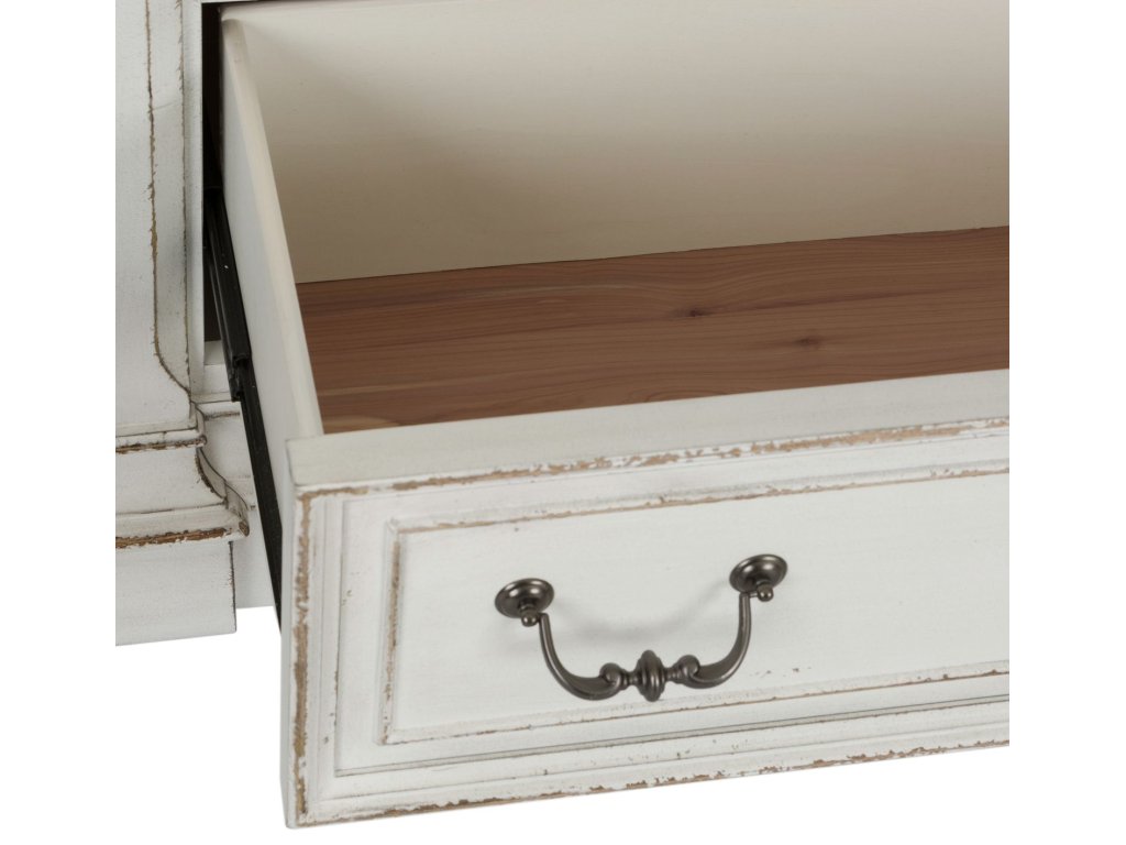 King California Sleigh Bed, Dresser & Mirror - image 4