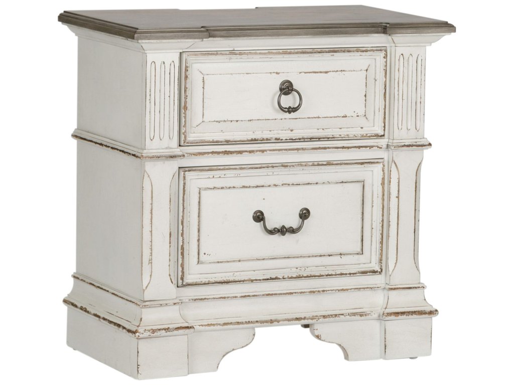 King Panel Bed, Dresser & Mirror, Chest, Night Stand - image 4