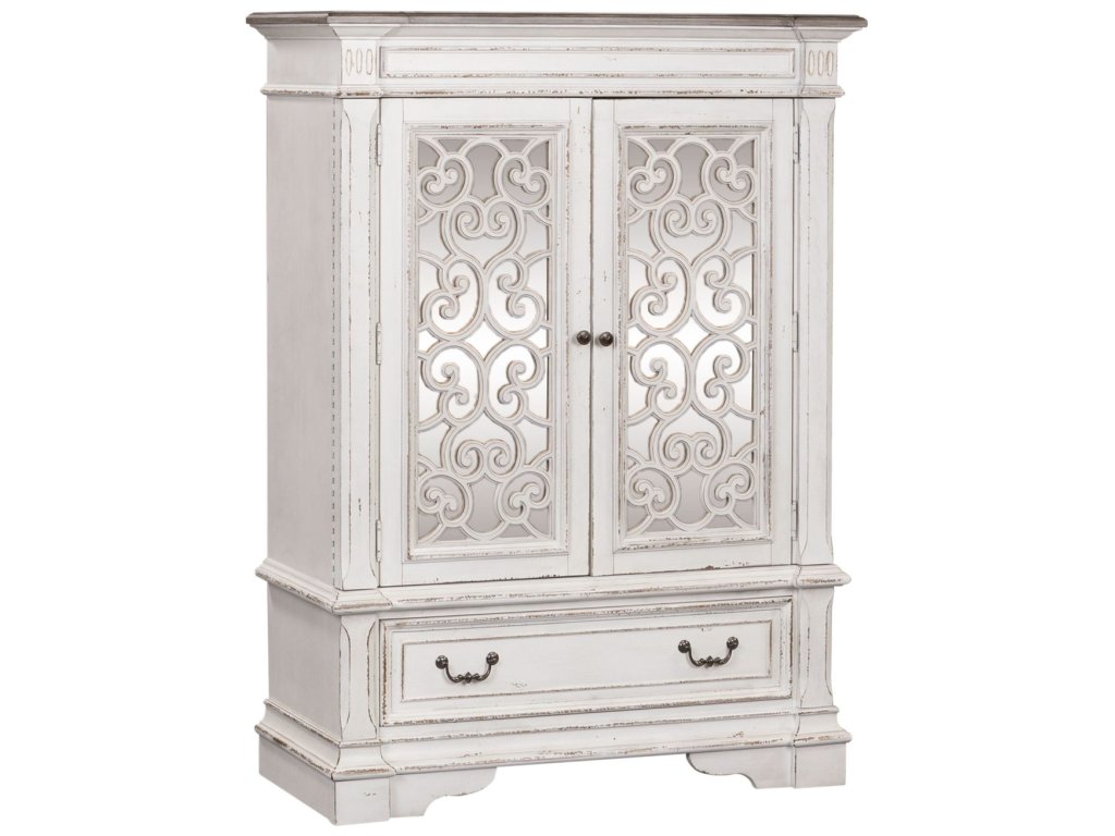 Mirrored Door Chest - image 1