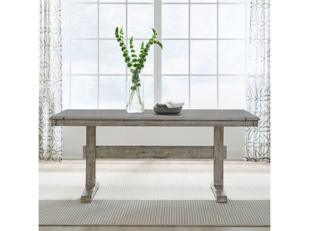 Trestle Table Set - image 1