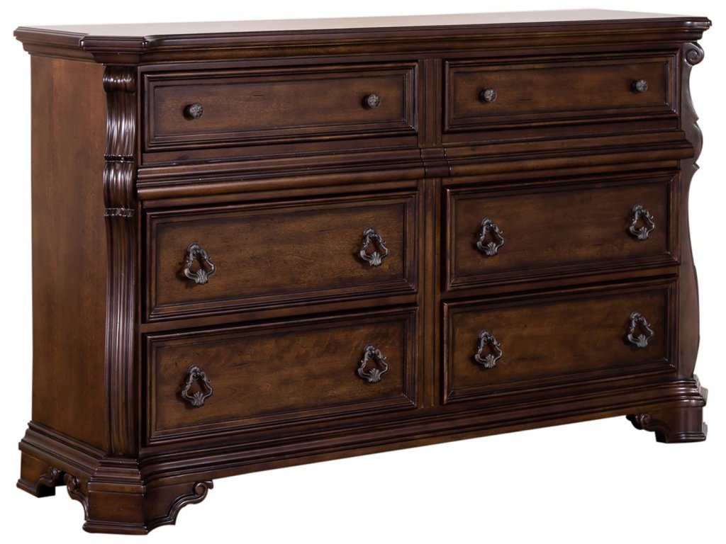 8 Drawer Double Dresser - image 1
