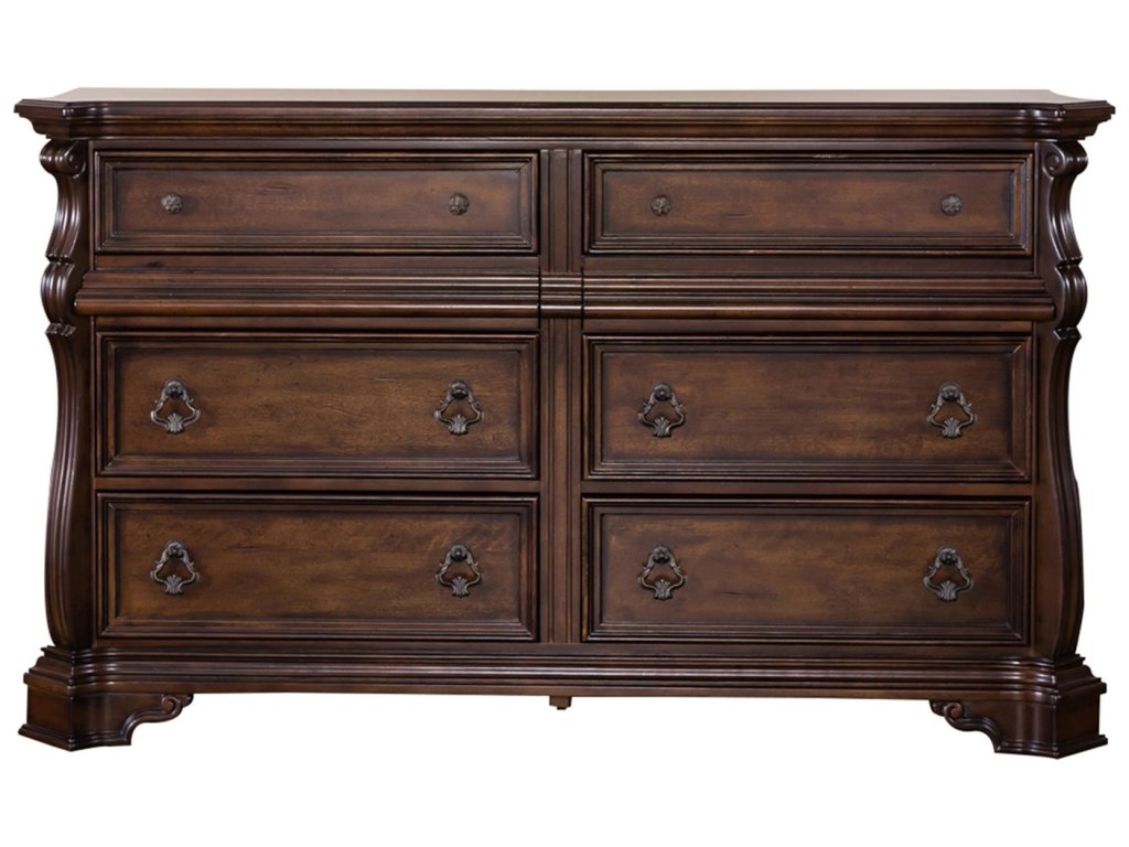 8 Drawer Double Dresser - image 2