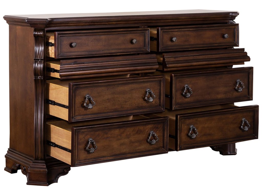 8 Drawer Double Dresser - image 6