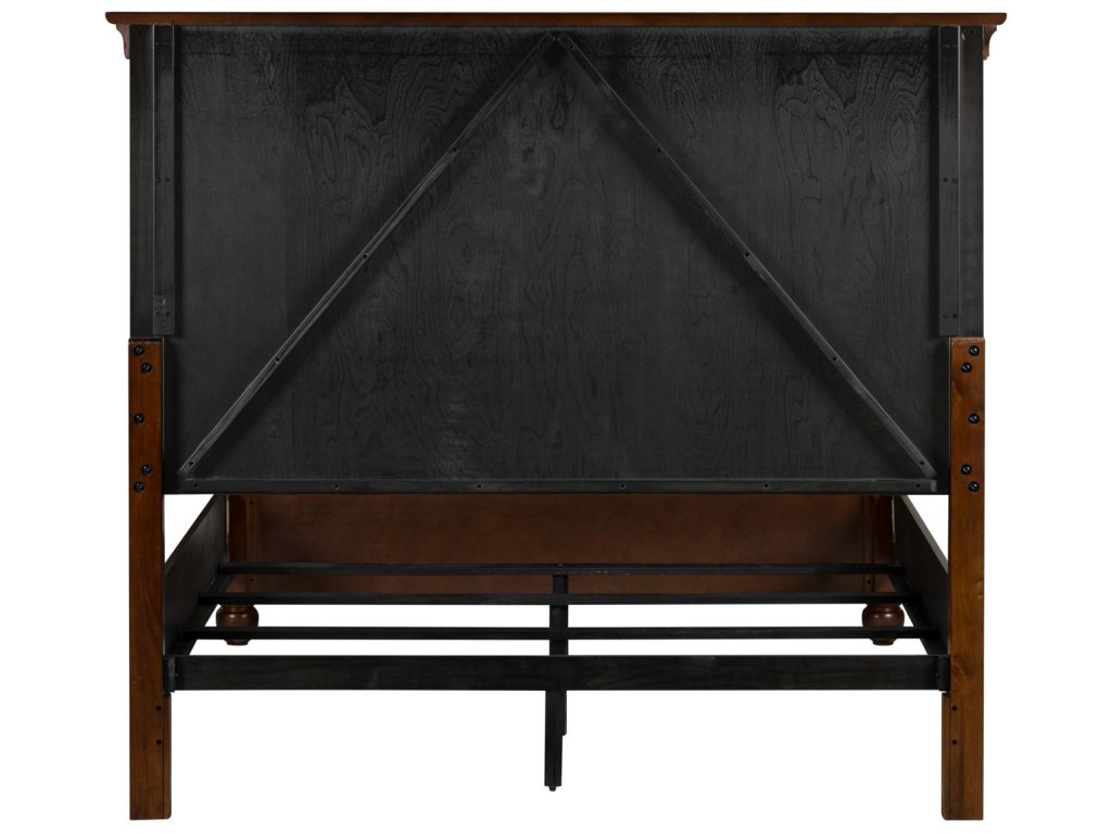 Queen Panel Bed - image 4