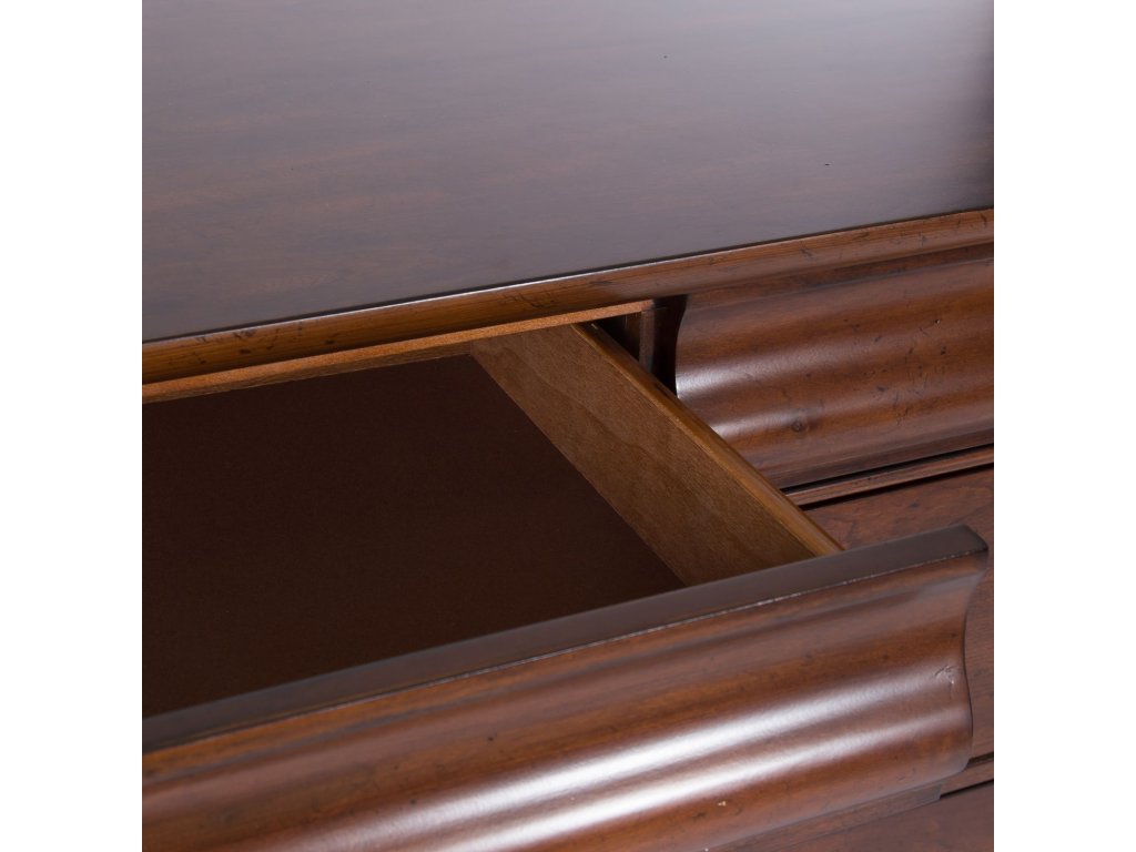 Queen Sleigh Bed, Dresser & Mirror, Night Stand - image 12
