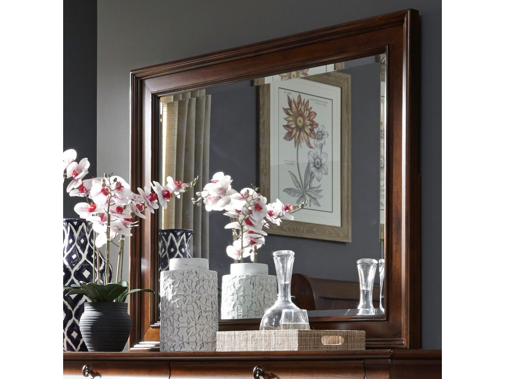 Queen Sleigh Bed, Dresser & Mirror, Night Stand - image 8