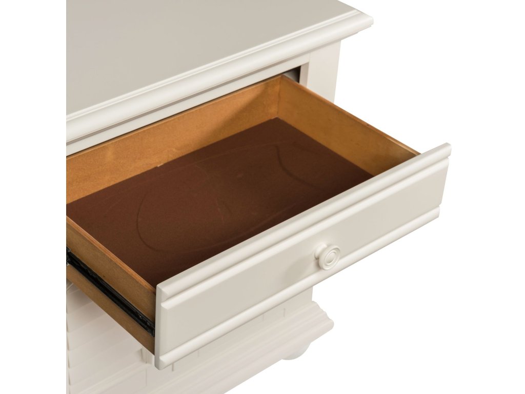King Panel Bed, Dresser & Mirror - image 9