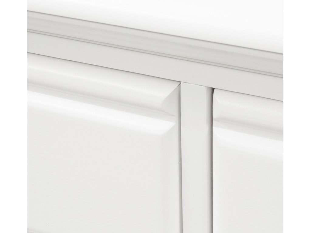 King Panel Bed, Dresser & Mirror - image 11