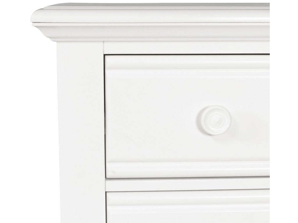 King Panel Bed, Dresser & Mirror - image 13
