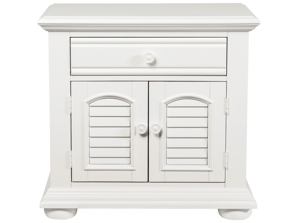 King Panel Bed, Dresser & Mirror, Night Stand - image 4