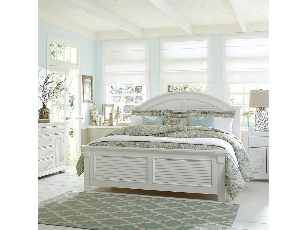 Queen Panel Bed, Dresser & Mirror, Chest, Night Stand - main image