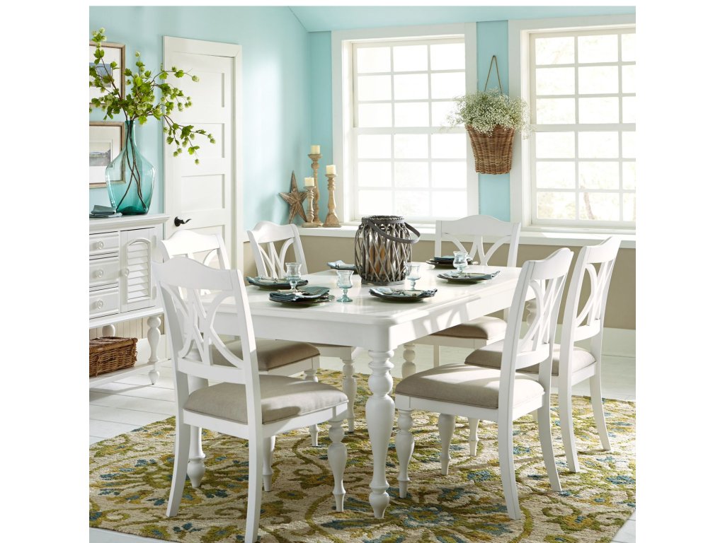 7 Piece Rectangular Table Set - main image