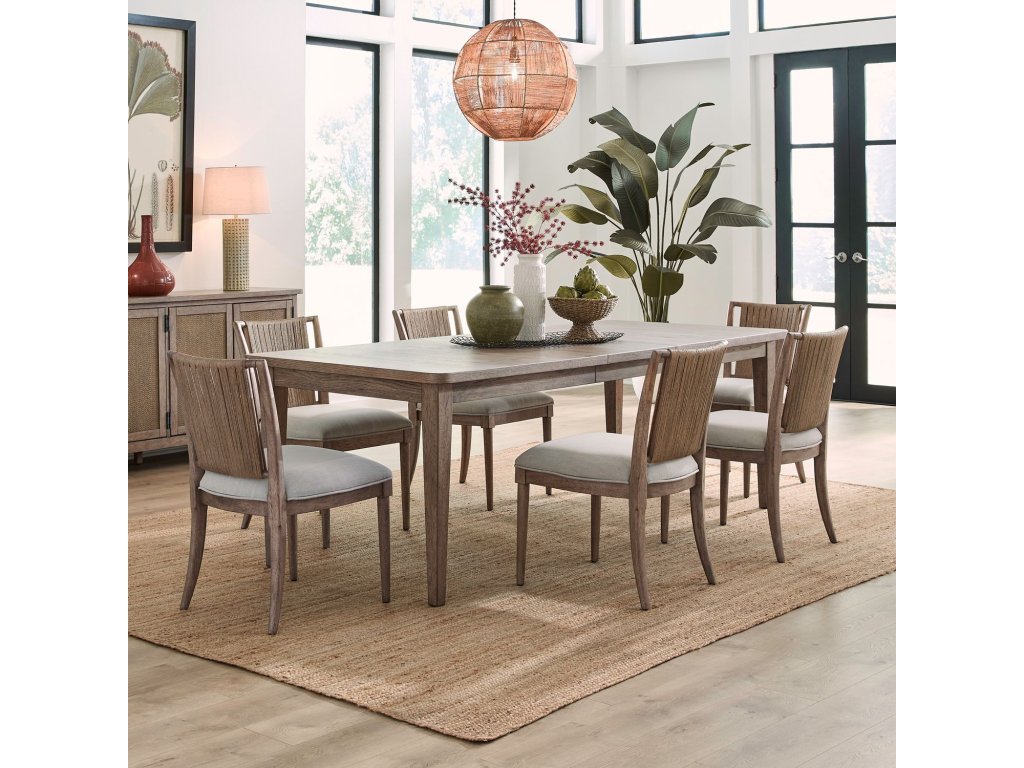 7 Piece Rectangular Table Set - main image
