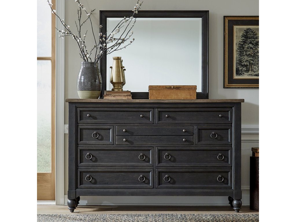 Opt Dresser & Mirror - main image