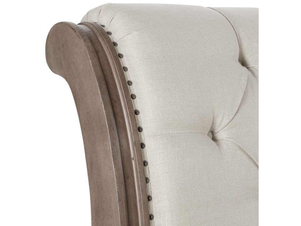 King Uph Sleigh Headboard - image 5