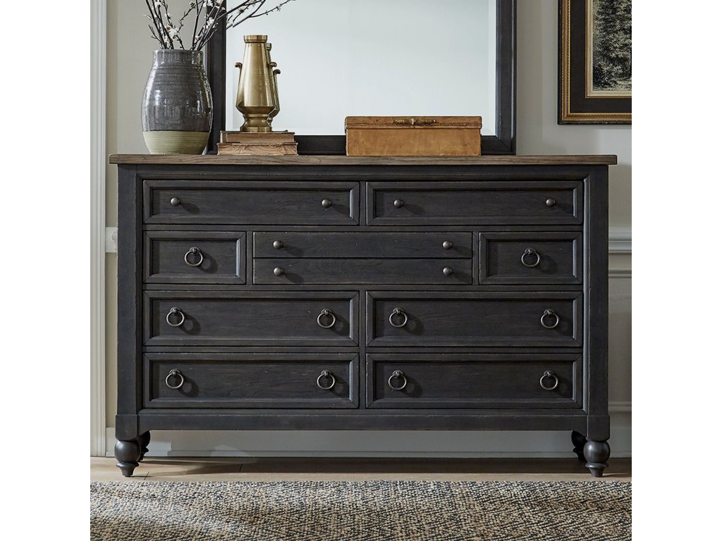 Opt Dresser & Mirror - image 5