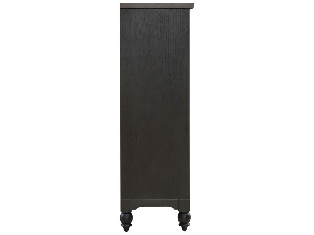 5 Drawer Chest - Black - image 3