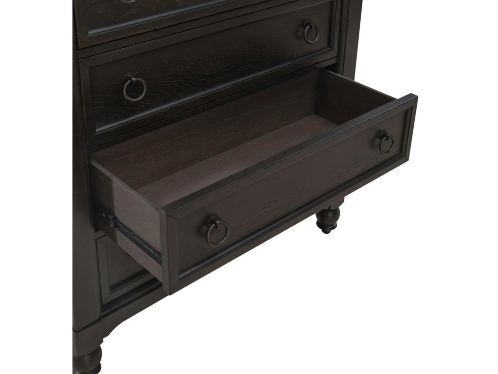 5 Drawer Chest - Black - image 8