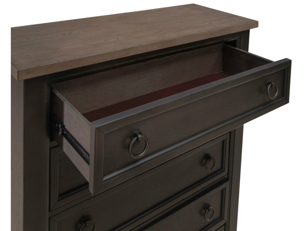 5 Drawer Chest - Black - image 9