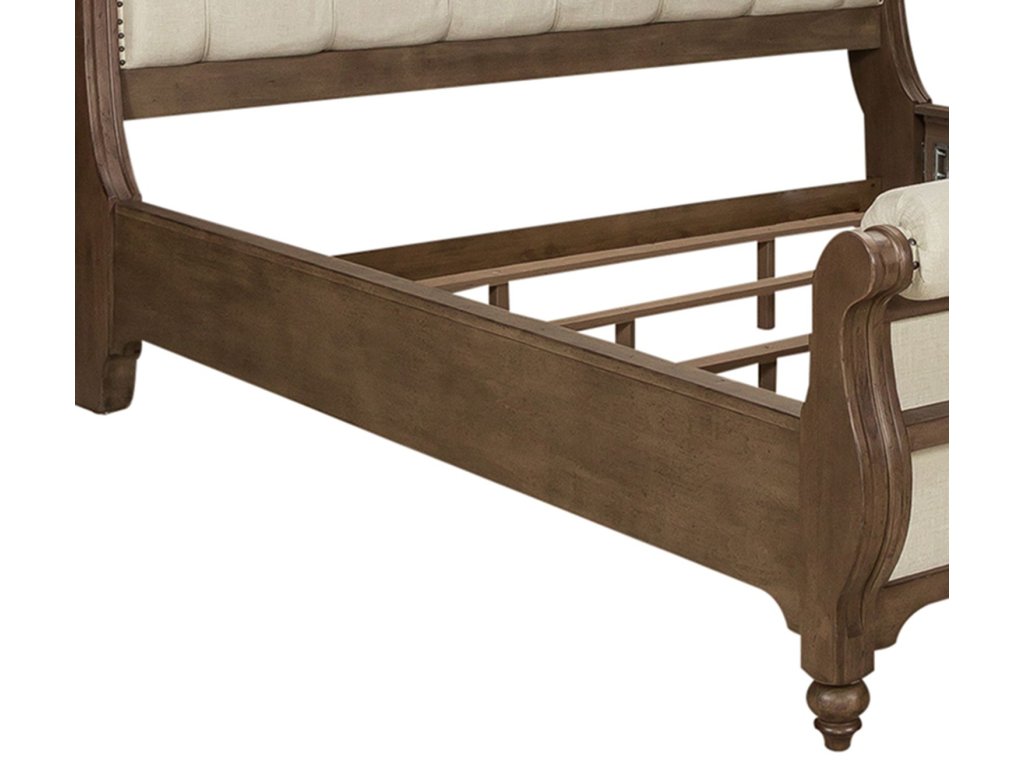 Cali King Sleigh Bed Rails - image 1