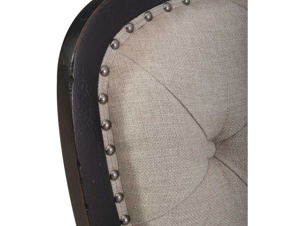 Uph Tufted Back Side Chair - Black - image 5