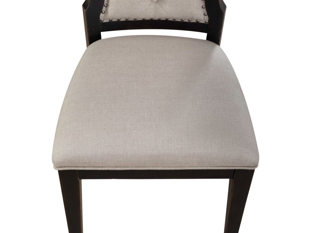 Uph Tufted Back Side Chair - Black - image 9