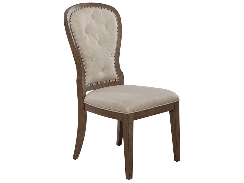 Uph Tufted Back Side Chair - image 1