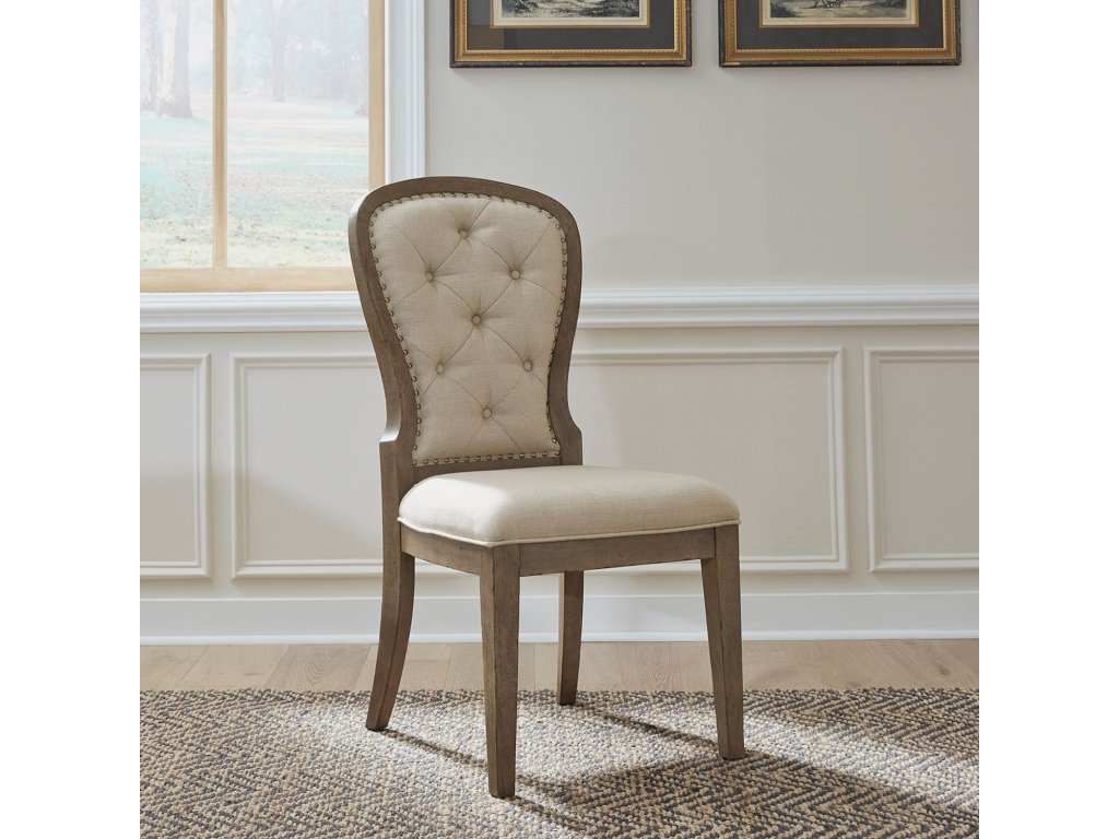 Uph Tufted Back Side Chair - main image