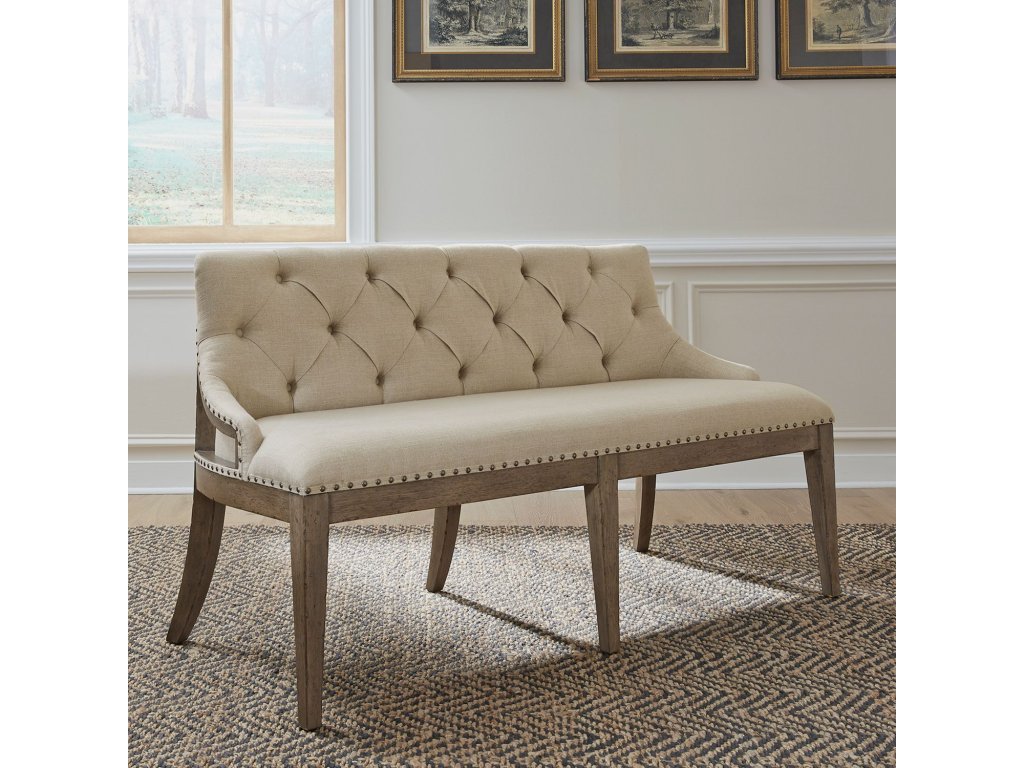 6 Piece Trestle Table Set - image 5