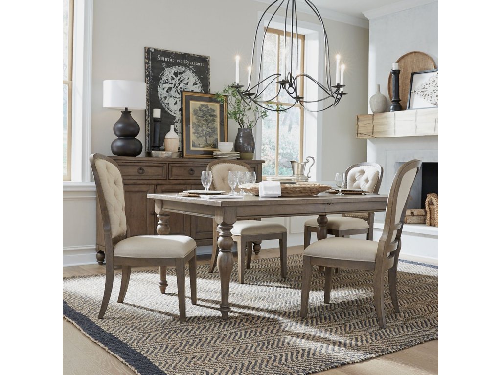 Optional 5 Piece Leg Table Set - main image