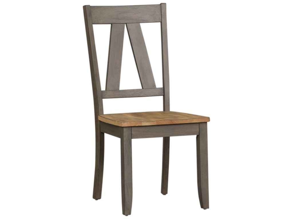 5 Piece Trestle Table Set - image 2