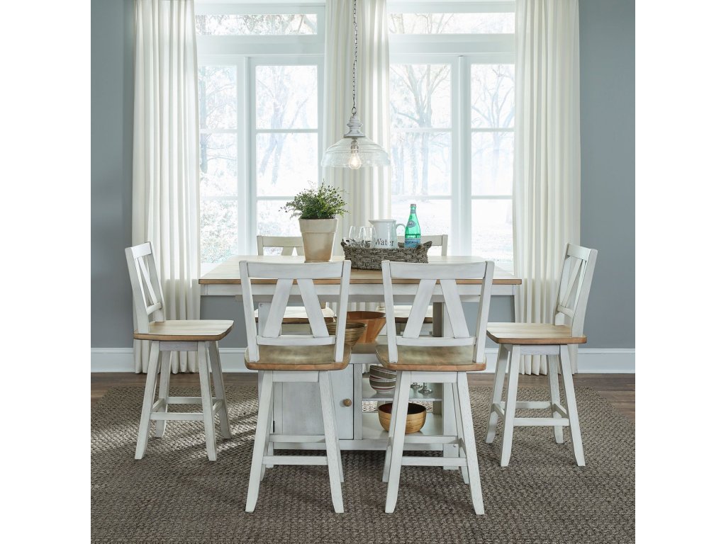 7 Piece Gathering Table Set - main image