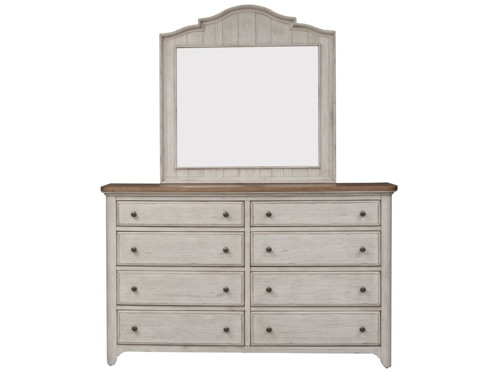Queen Poster Bed, Dresser & Mirror, Night Stand - image 3