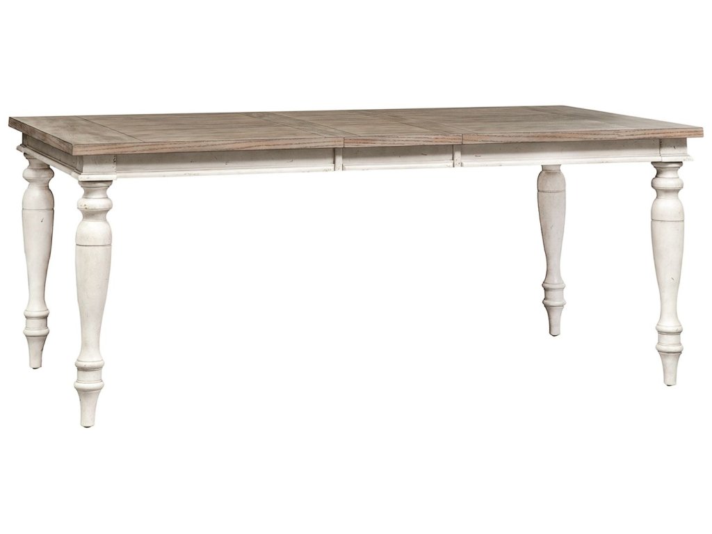 7 Piece Rectangular Table Set - image 1