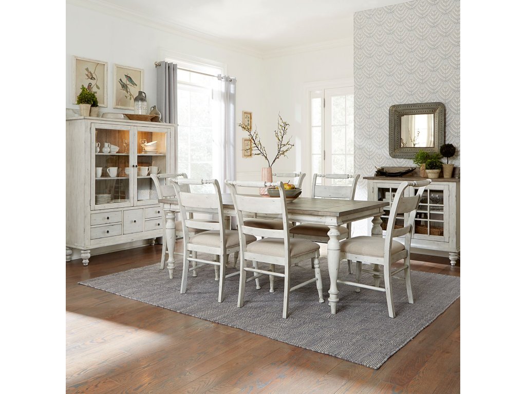 7 Piece Rectangular Table Set - main image