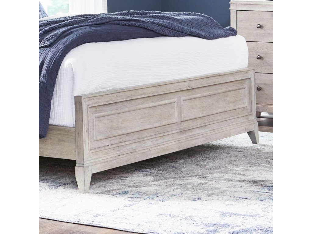 Queen Panel Bed, Dresser & Mirror - image 2