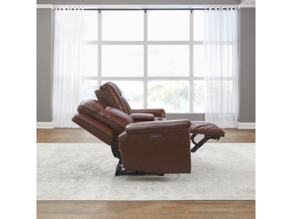 Loveseat w/Console P2 - Cognac - main image