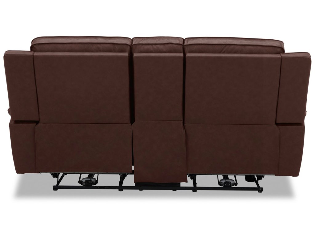 Loveseat w/Console P2 - Cognac - image 5