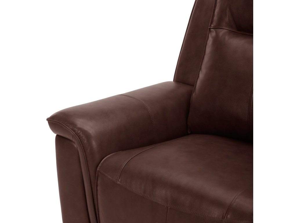 Loveseat w/Console P2 - Cognac - image 8