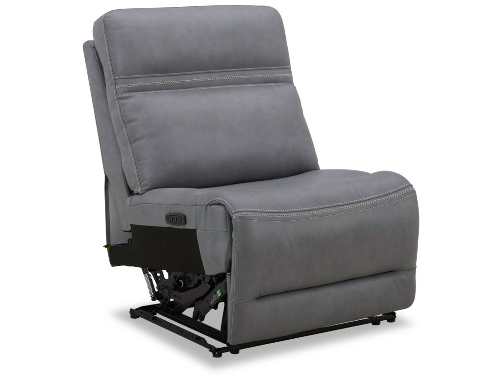 Armless Recliner P3 & ZG - Blue Gray - image 1
