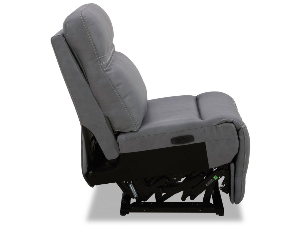 Armless Recliner P3 & ZG - Blue Gray - image 3