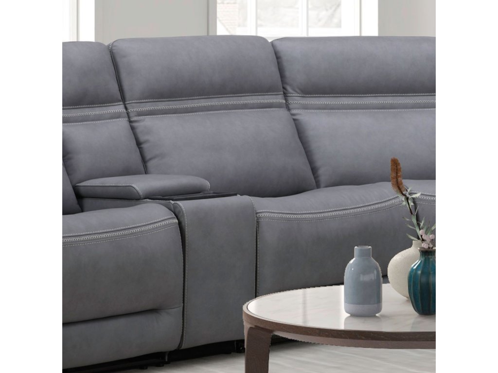 Armless Recliner P3 & ZG - Blue Gray - main image
