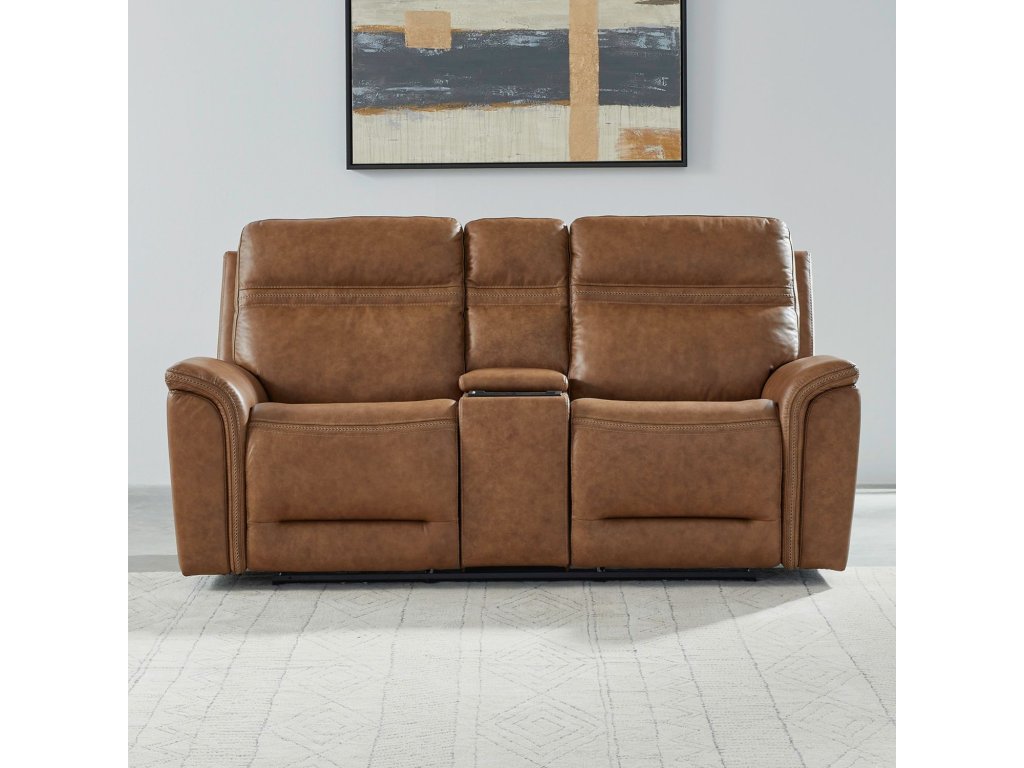 Loveseat w/Console P3 & ZG - Camel - main image