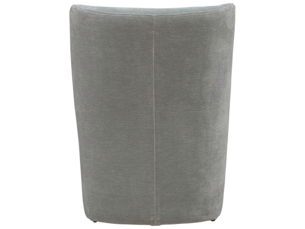 Accent Dining Chair w/ Casters - Sapphire - image 5