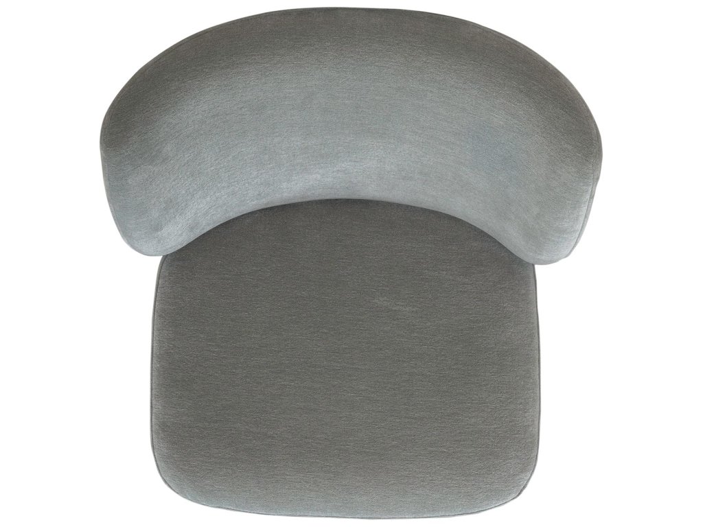 Accent Dining Chair w/ Casters - Sapphire - image 6